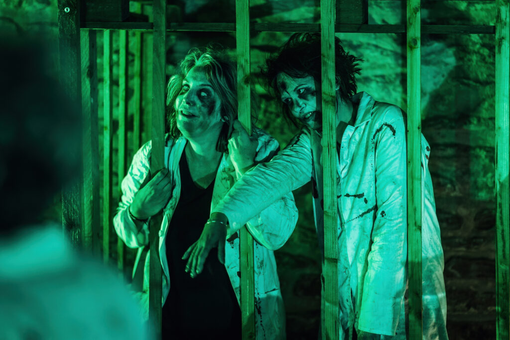 Zombies en cage